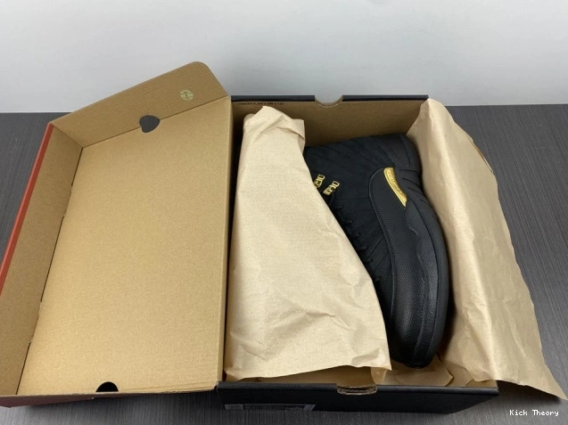 Kicktheory CT8013-071 Taxi Jordan 12 Air Black 0802